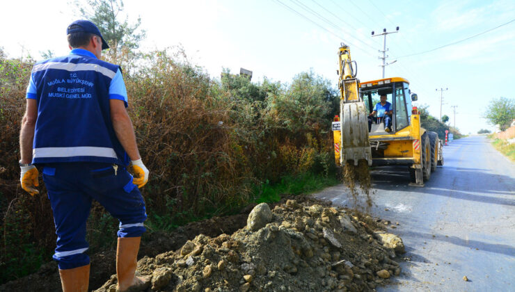 Muğla’da 8 mahalleye kanalizasyon hattı yapılacak